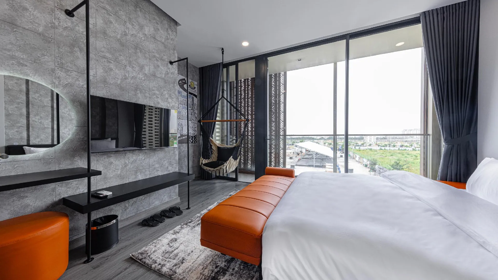 호치민 더 해먹 호텔 글로벌 시티 3성급 호텔 스위트룸