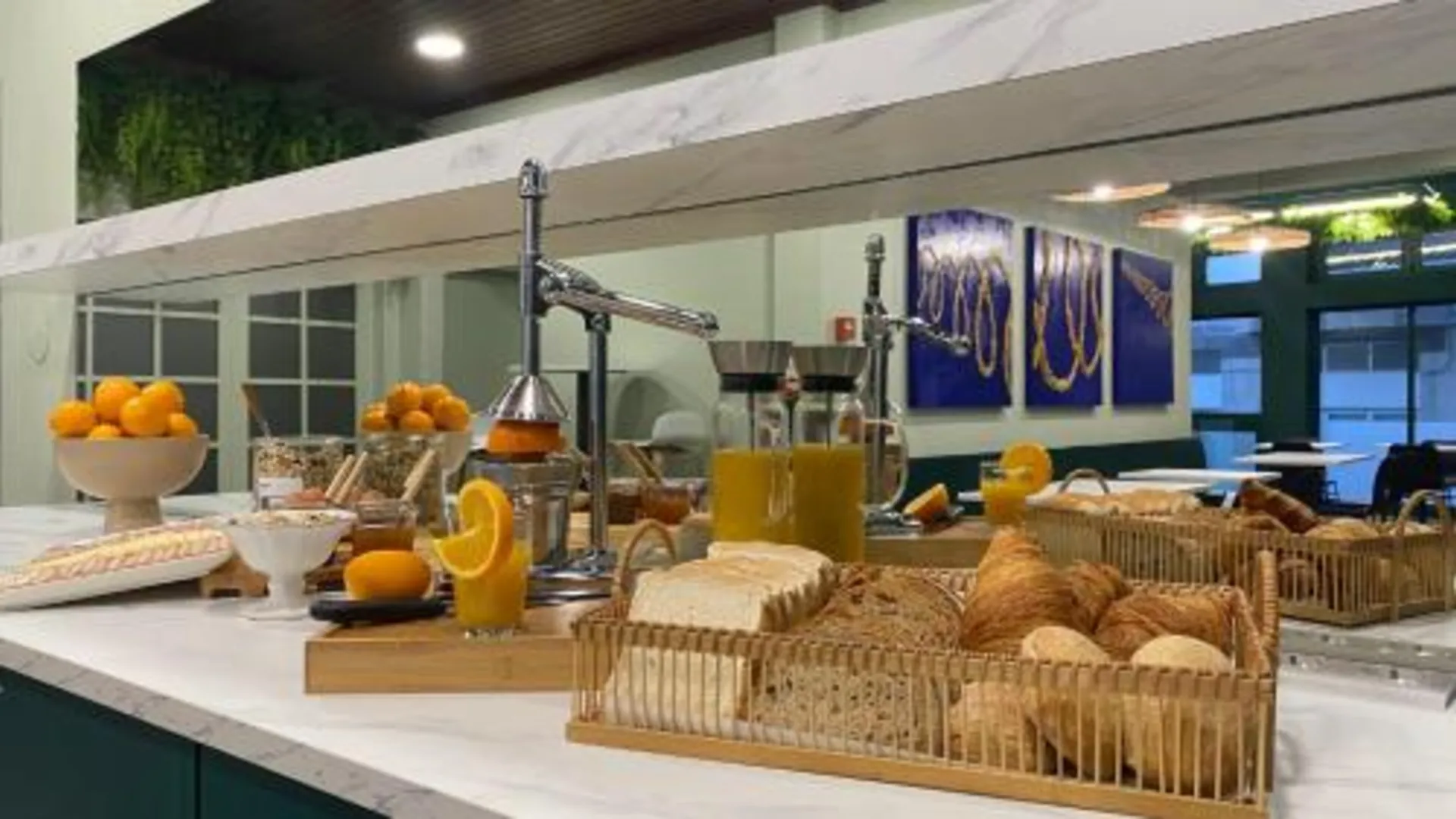 바고스 Hotel Santiago Vagos 2성급 호텔 로비