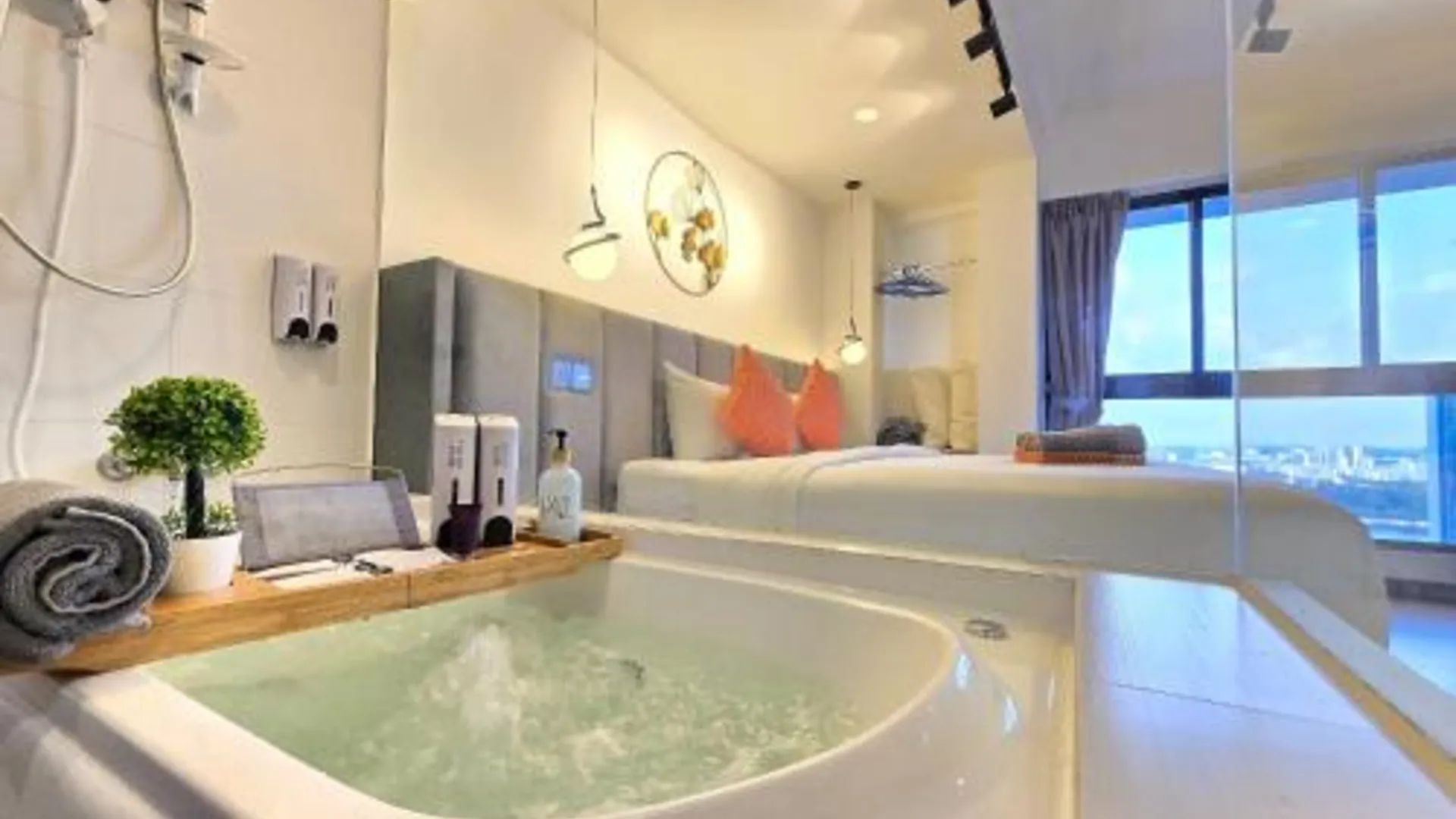 조호바루 / 조호르바루 조호바루의 아파트먼트 (103m², 침실 2개, 프라이빗 욕실 2개) 4성급 게스트하우스 부대시설