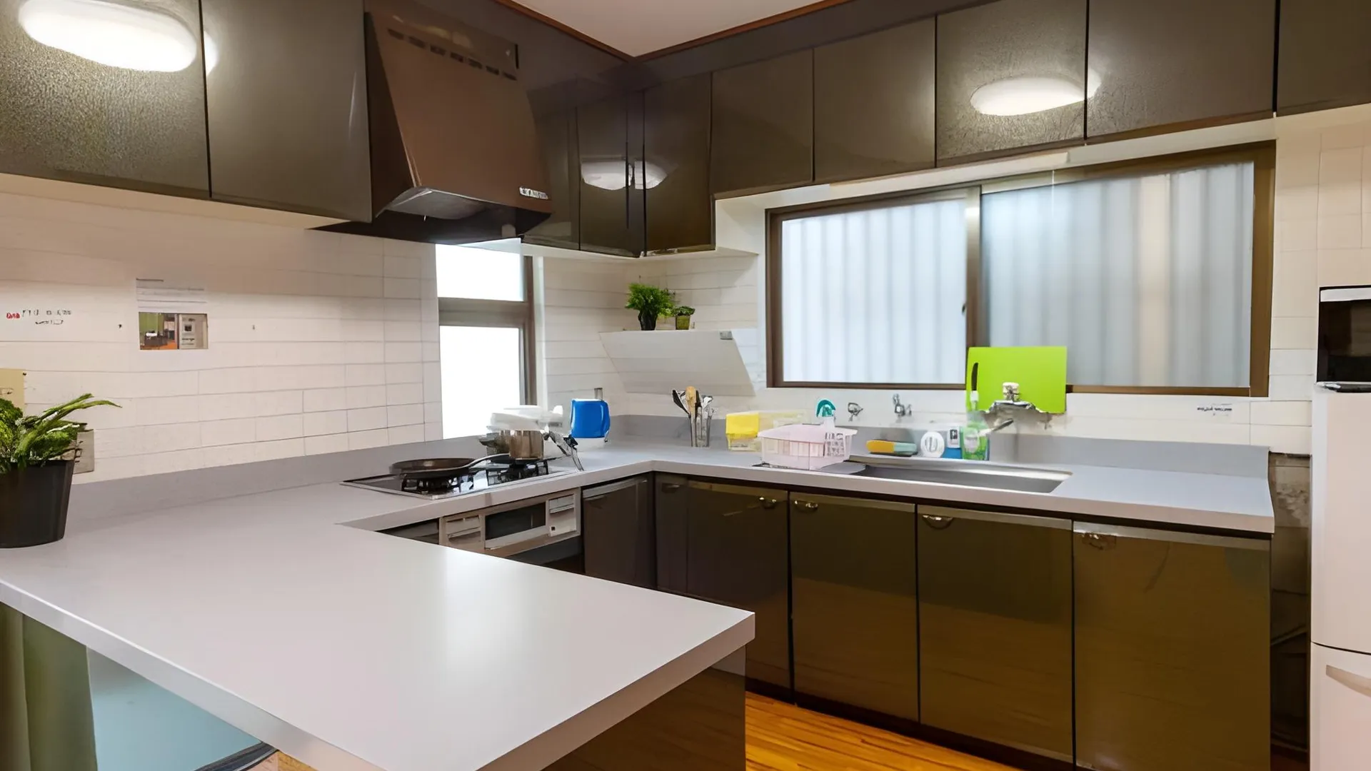 오키나와 본섬 마쓰야마 스테이 3성급 게스트하우스 레스토랑