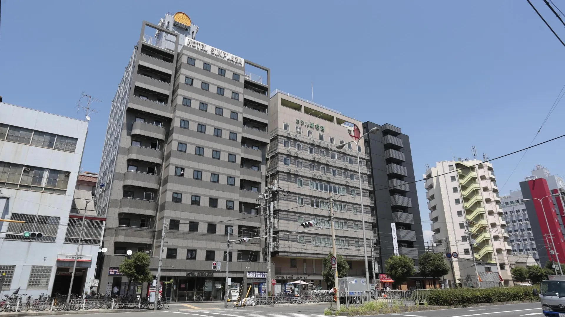 오사카 호텔 선플라자 1성급 호텔 객실