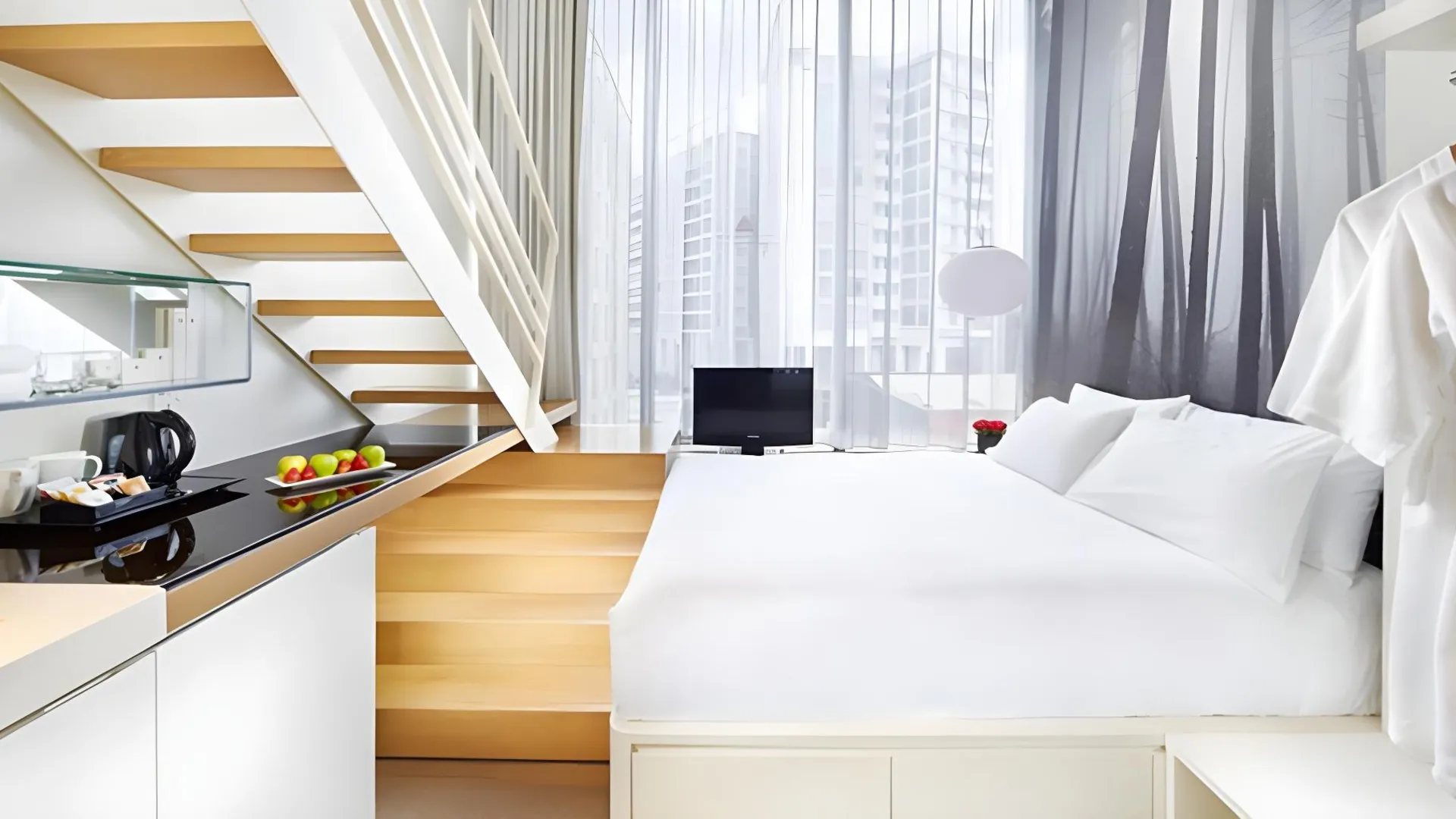 싱가포르 스튜디오 M 호텔 4성급 호텔 스위트룸