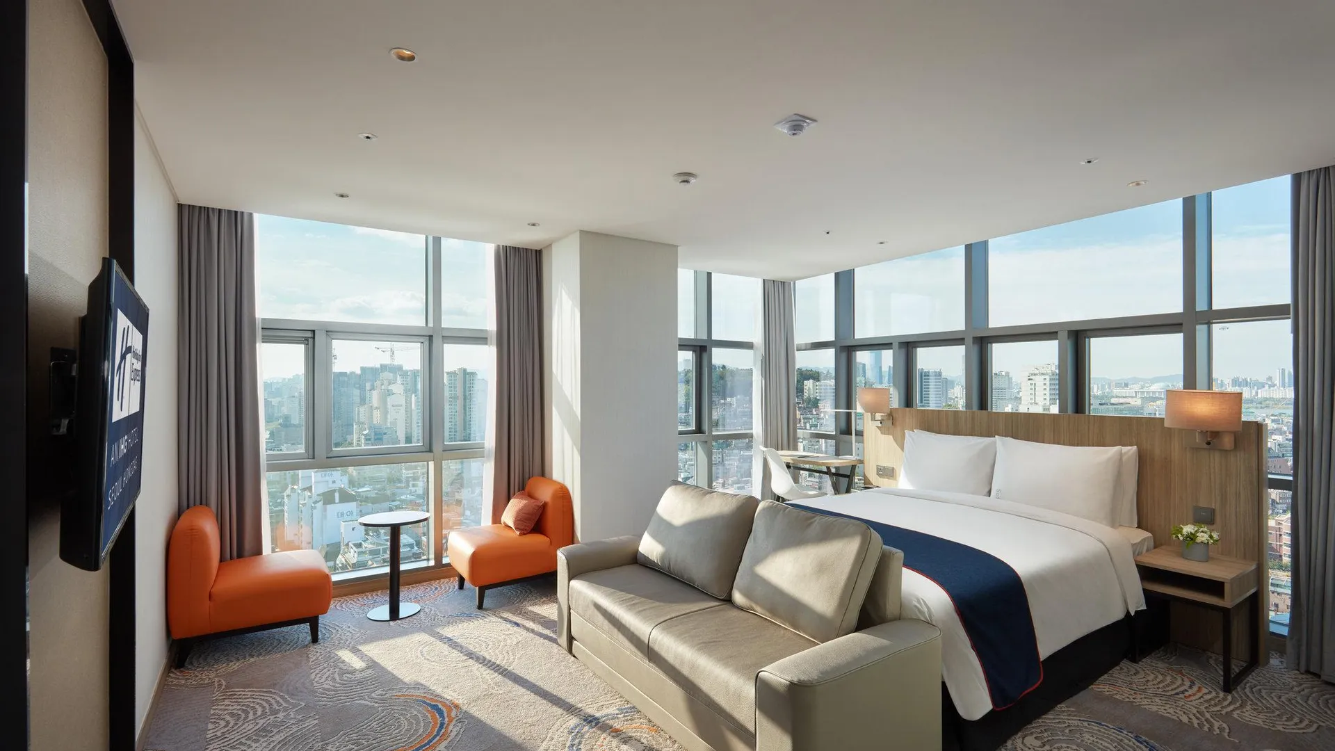 서울 홀리데이 인 익스프레스 서울 홍대 바이 IHG 3성급 호텔 스위트룸