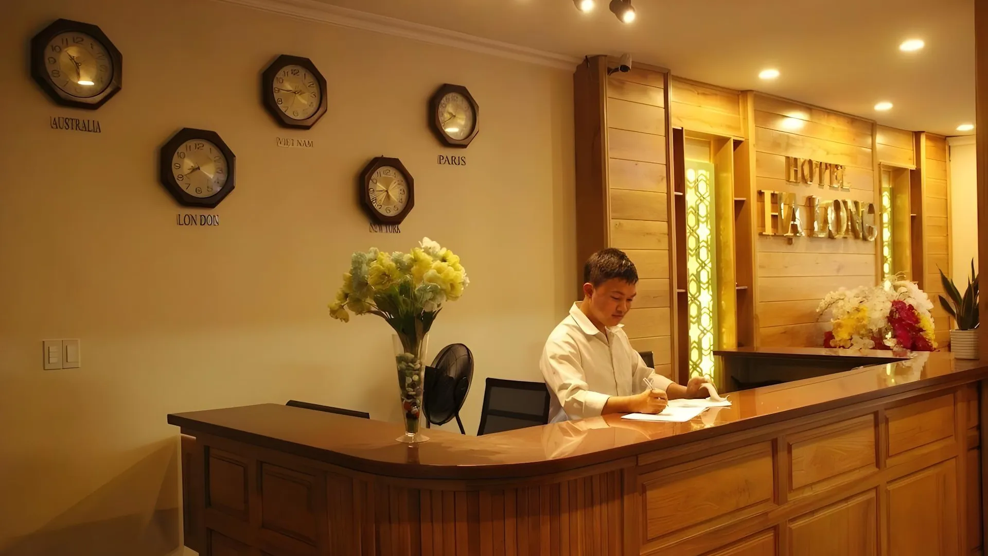 호치민 하 롱 호텔 호텔 로비