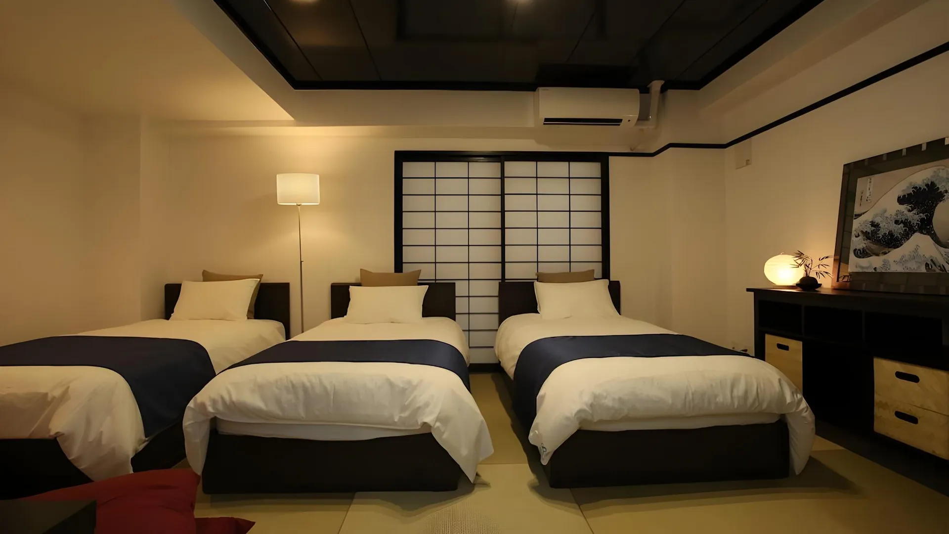 오사카 로지 호텔 난바 3성급 호텔 스위트룸