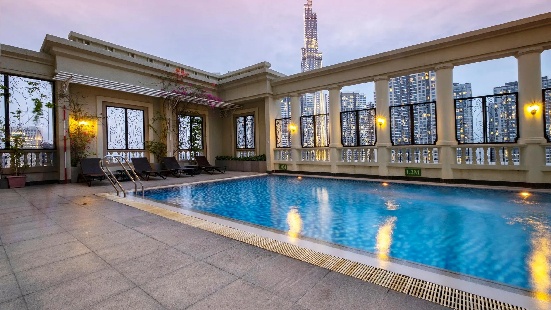 호치민 빈탄의 아파트먼트 (40m², 침실 1개, 프라이빗 욕실 1개) 4성급 싱글룸 로비