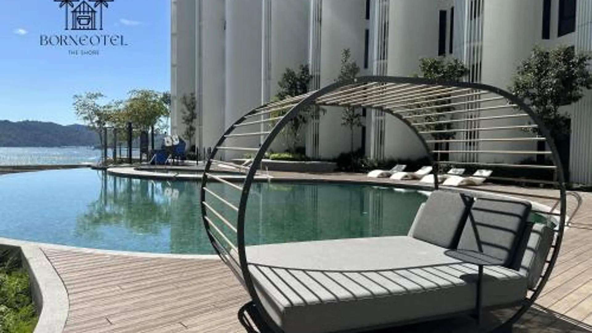 코타키나발루 보르네오텔 더 쇼어 KK 바이 CHG 3성급 호텔 로비