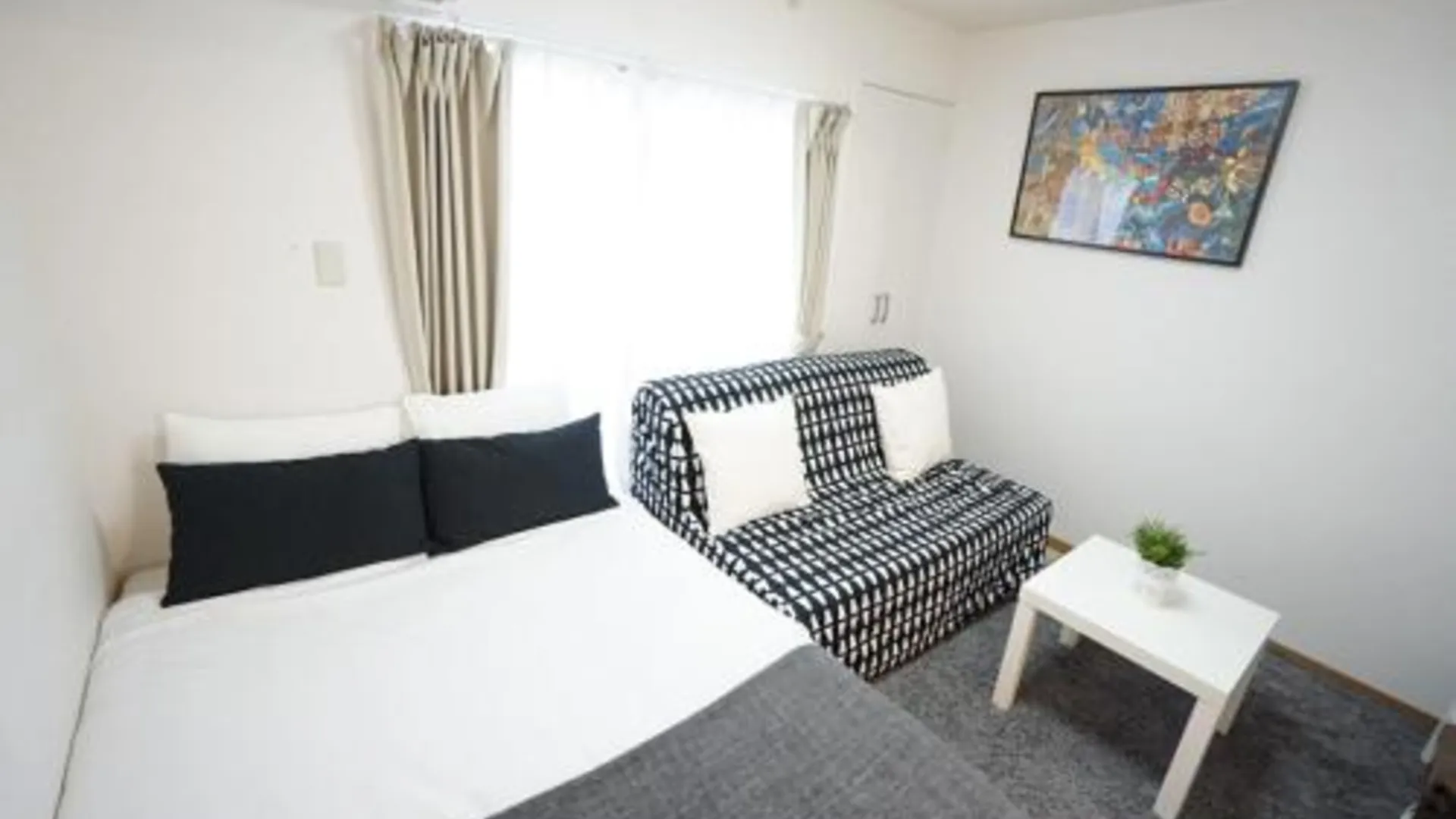 오사카 Apartment House Kamon Heights 203 3성급 싱글룸 스위트룸