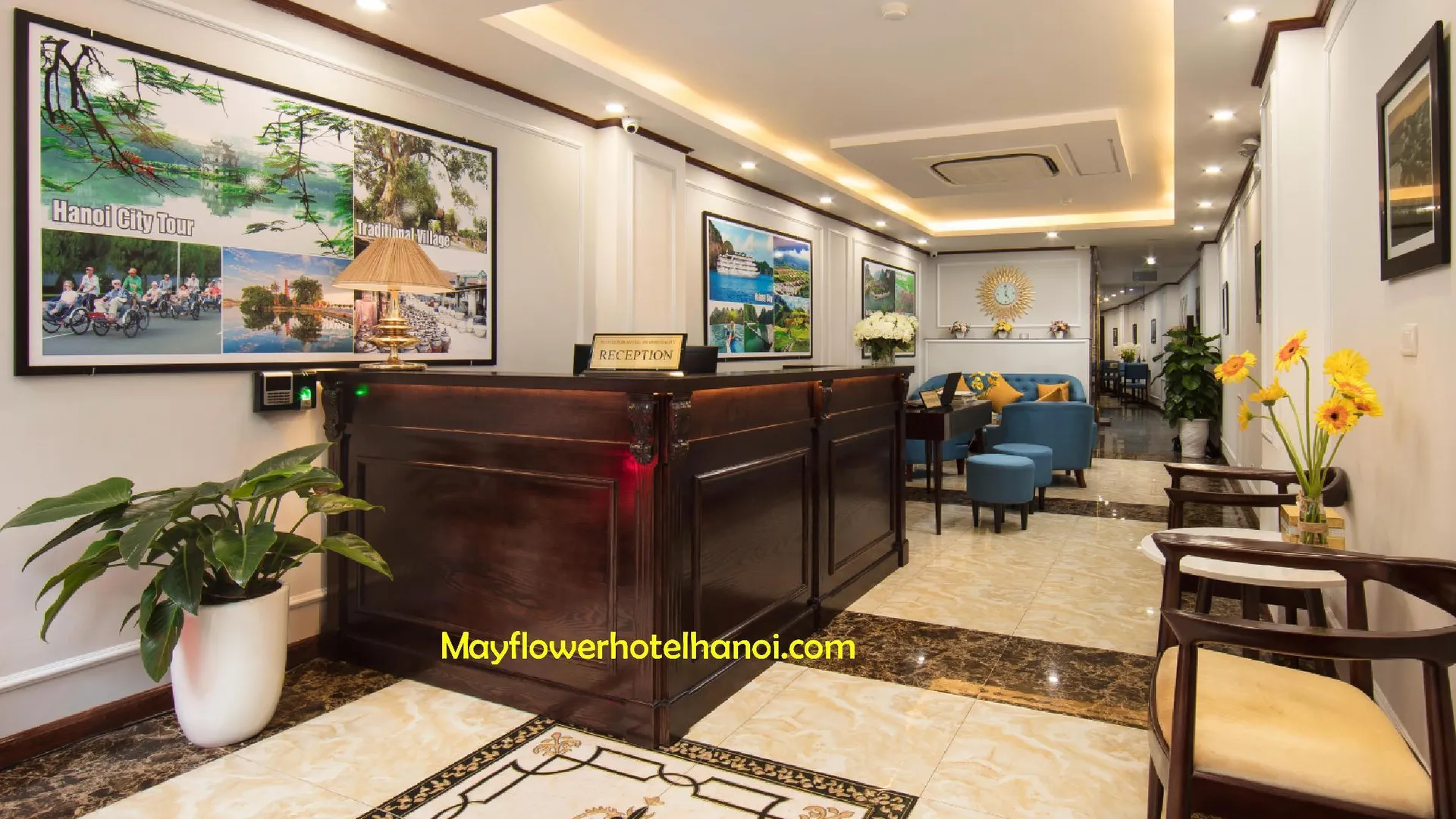 하노이 메이플라워 호텔 하노이  3성급 호텔 외관