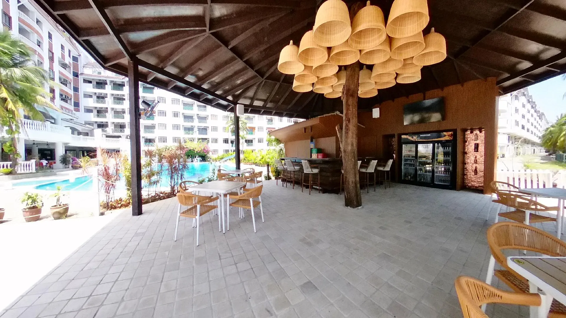 포트 딕슨 캄풍 시 루사의 아파트먼트 (m², 침실 1개, 프라이빗 욕실 1개) 2성급 싱글룸 외관