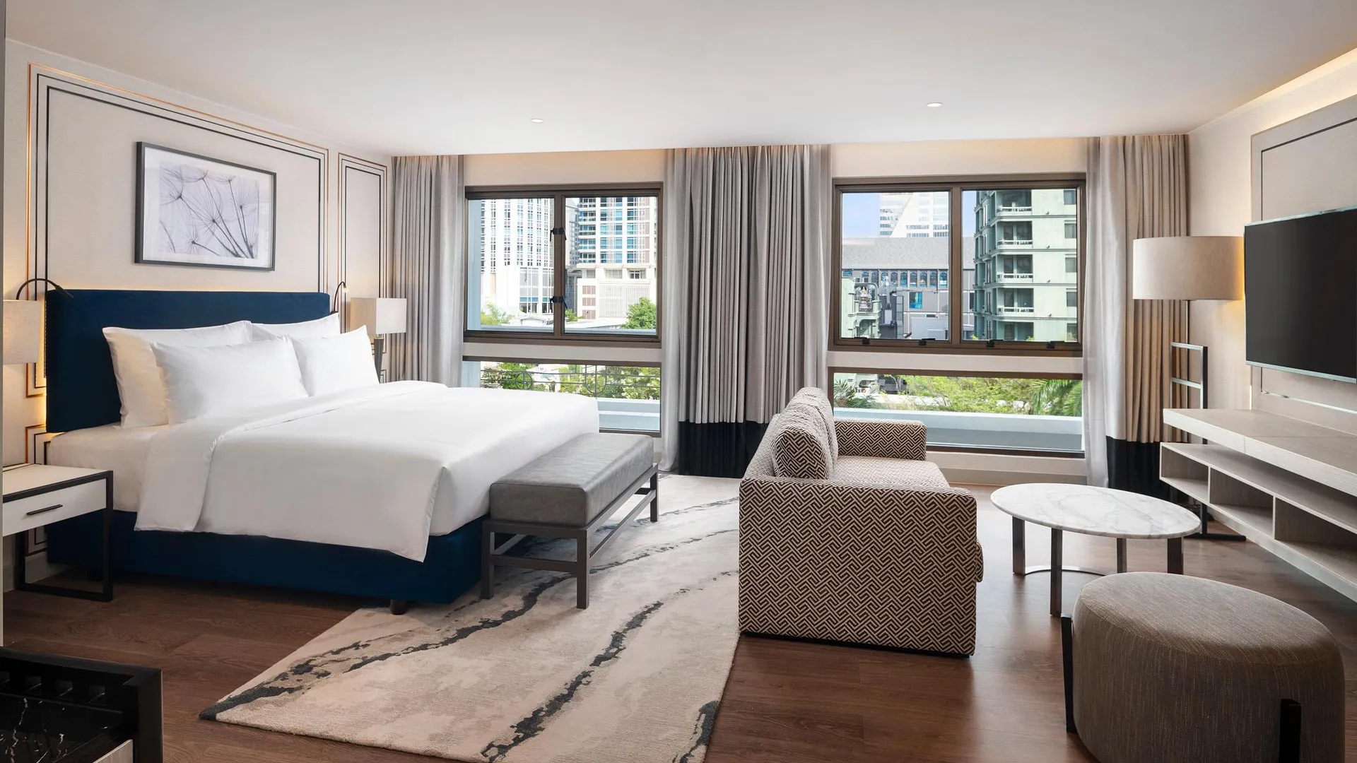 방콕 래디슨 호텔 샤토 드 방콕 4성급 호텔 객실