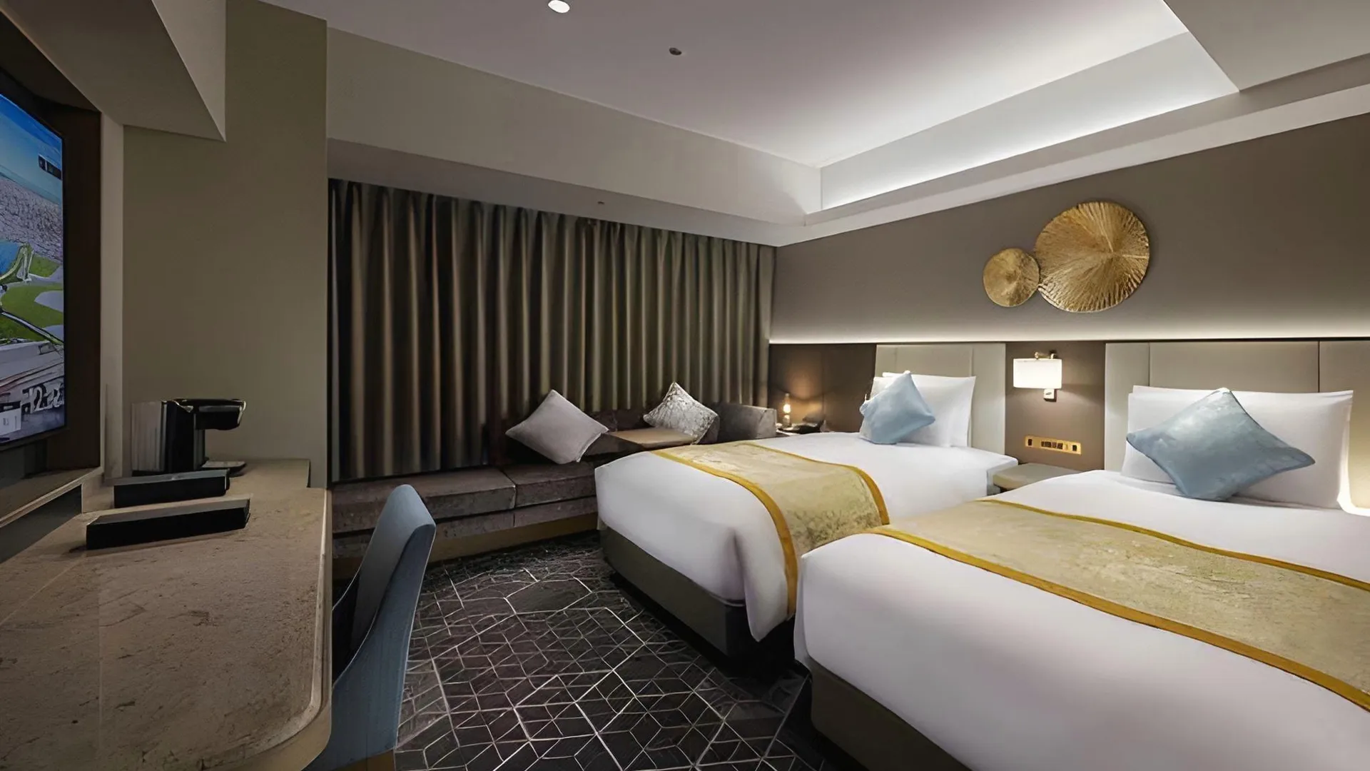 오사카 호텔 빌라 퐁텐 그랜드 오사카 우메다 4성급 호텔 스위트룸