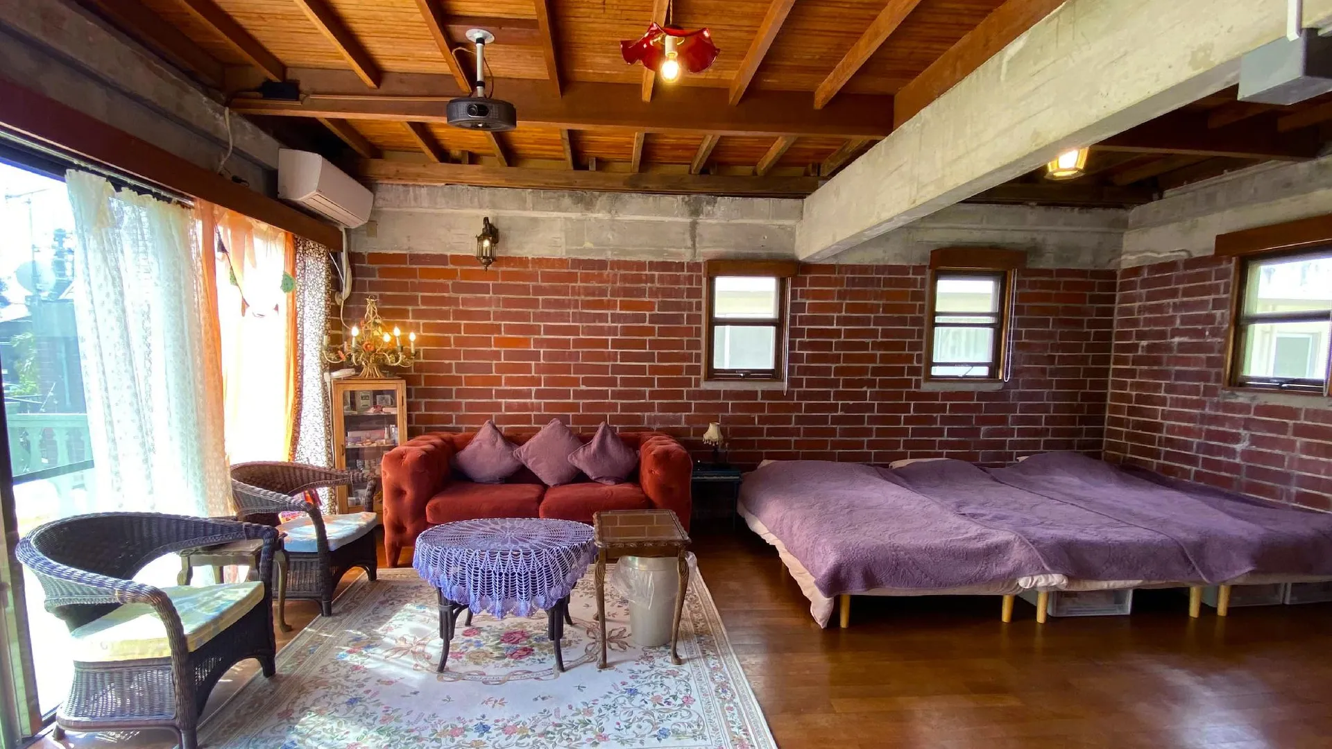 오키나와 본섬 스태리 포레스트 코티지 4성급 게스트하우스 스위트룸