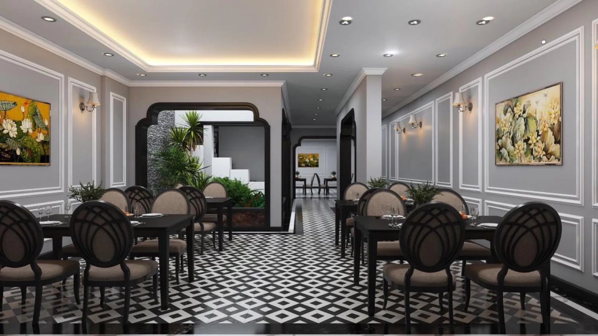 하노이 라 팜 호텔 3성급 호텔 외관