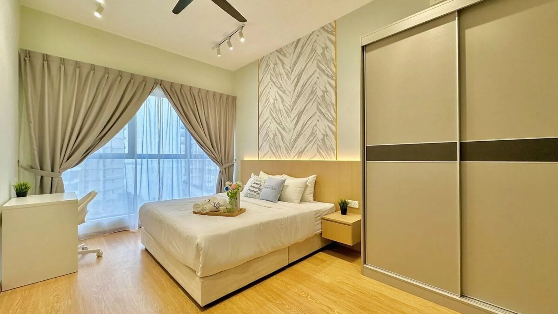 조호바루 / 조호르바루 당가베이의 프라이빗 하우스 (114m², 침실 3개, 프라이빗 욕실 3개) 4성급 싱글룸 스위트룸