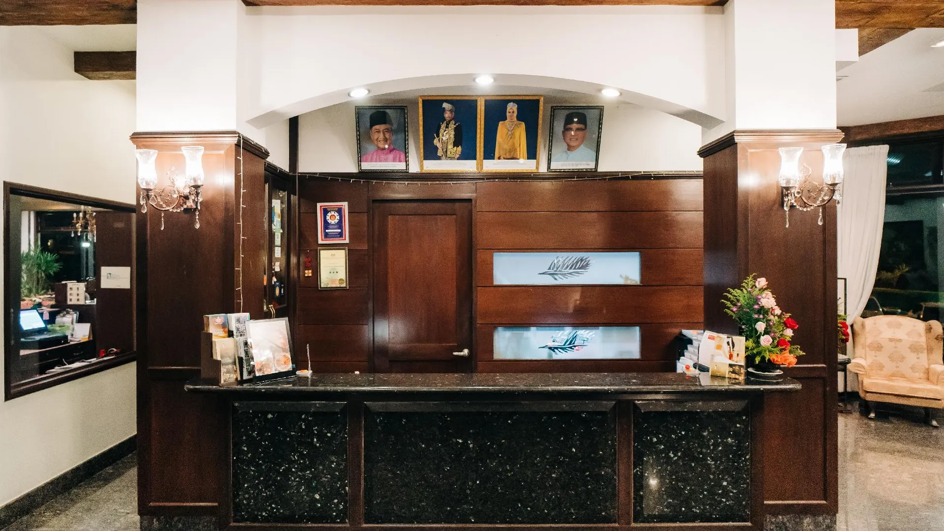 카메론 하일랜즈 호텔 드라 페른 4성급 호텔 레스토랑