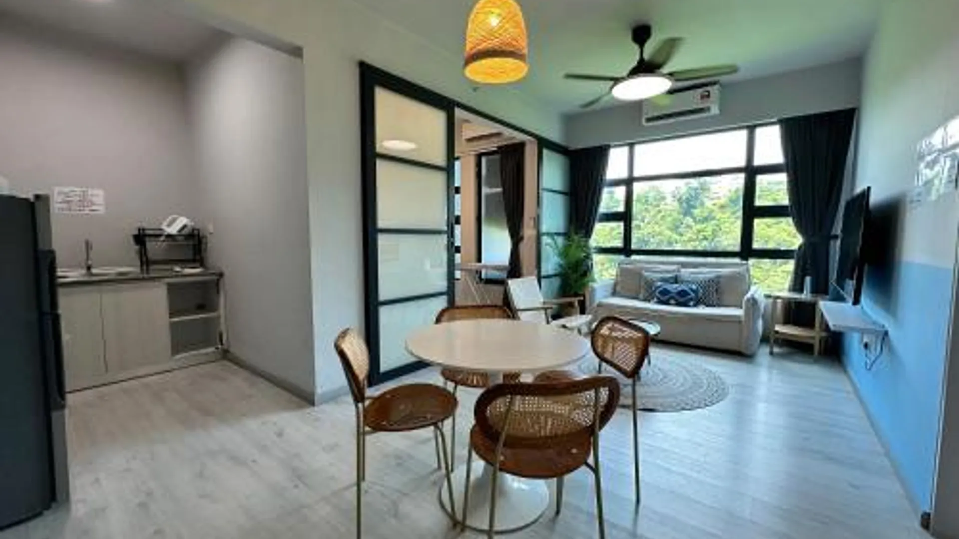 코타키나발루 중심 업무 지구 (CBD)의 아파트먼트 (51m², 침실 2개, 프라이빗 욕실 1개) 4성급 게스트하우스 객실