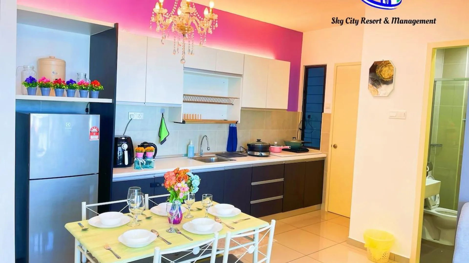 말라카 존커의 아파트먼트 (m², 침실 1개, 프라이빗 욕실 1개) 4성급 싱글룸 수영장