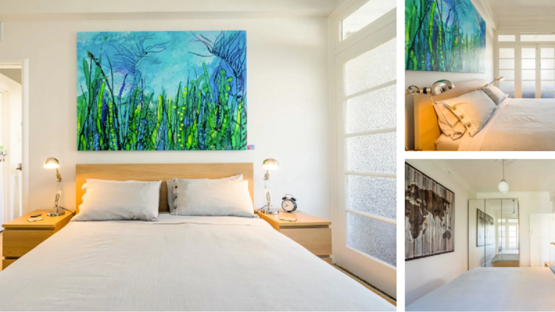 호치민 4군의 아파트먼트 (80m², 침실 2개, 프라이빗 욕실 2개) 3성급 싱글룸 스위트룸