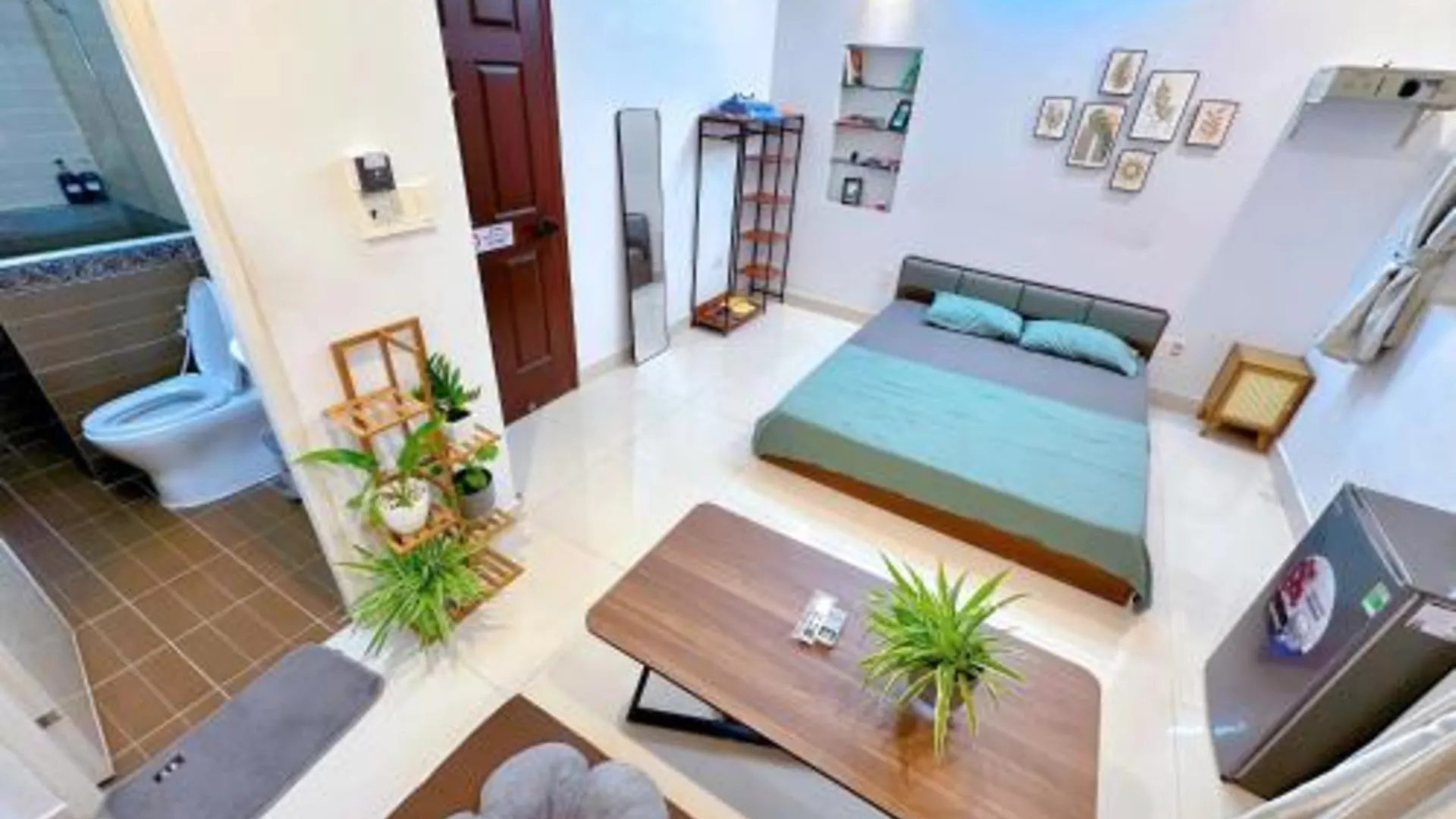 호치민 젬스 하우스 2– 디럭스 아파트먼트, 발코니 앤 키친 3성급 게스트하우스 전망