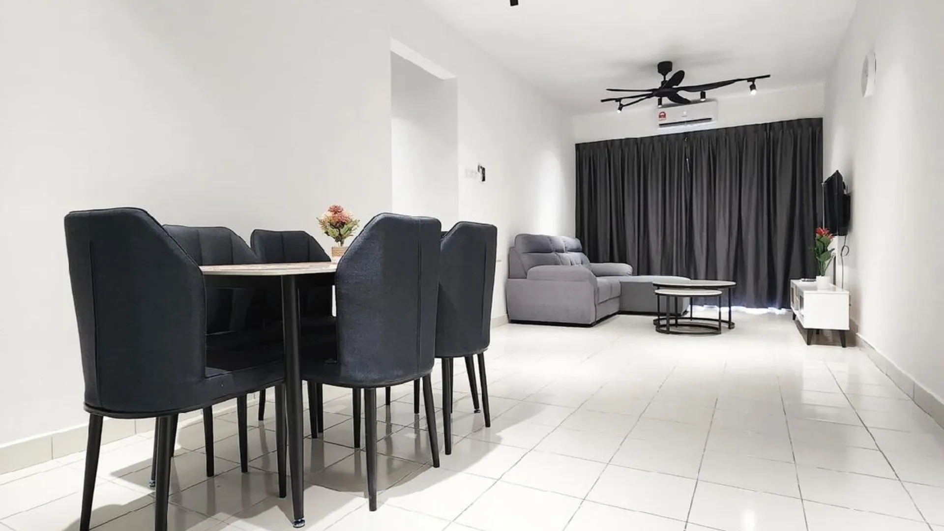 말라카 말라카 시내의 아파트먼트 (m², 침실 3개, 프라이빗 욕실 2개) 3성급 싱글룸 수영장