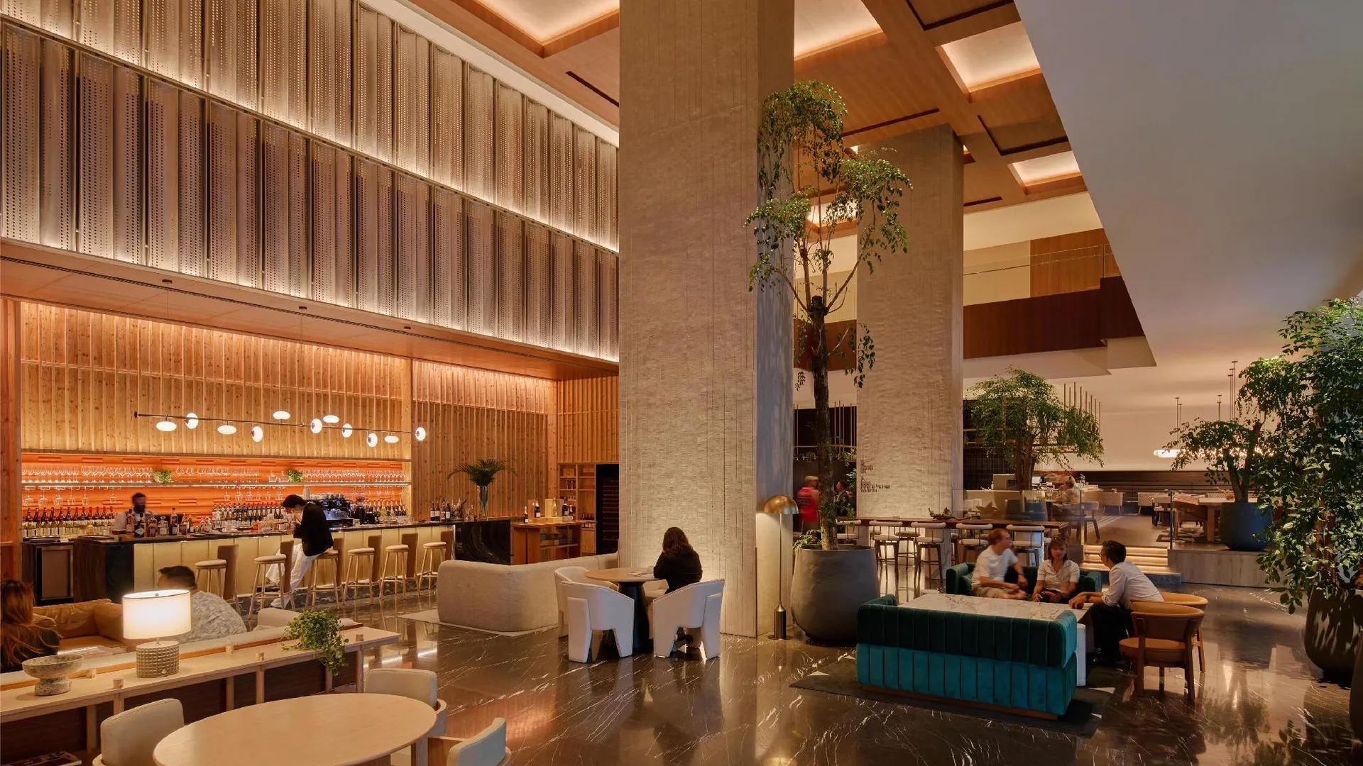 싱가포르 아마라 싱가포르 5성급 호텔 로비