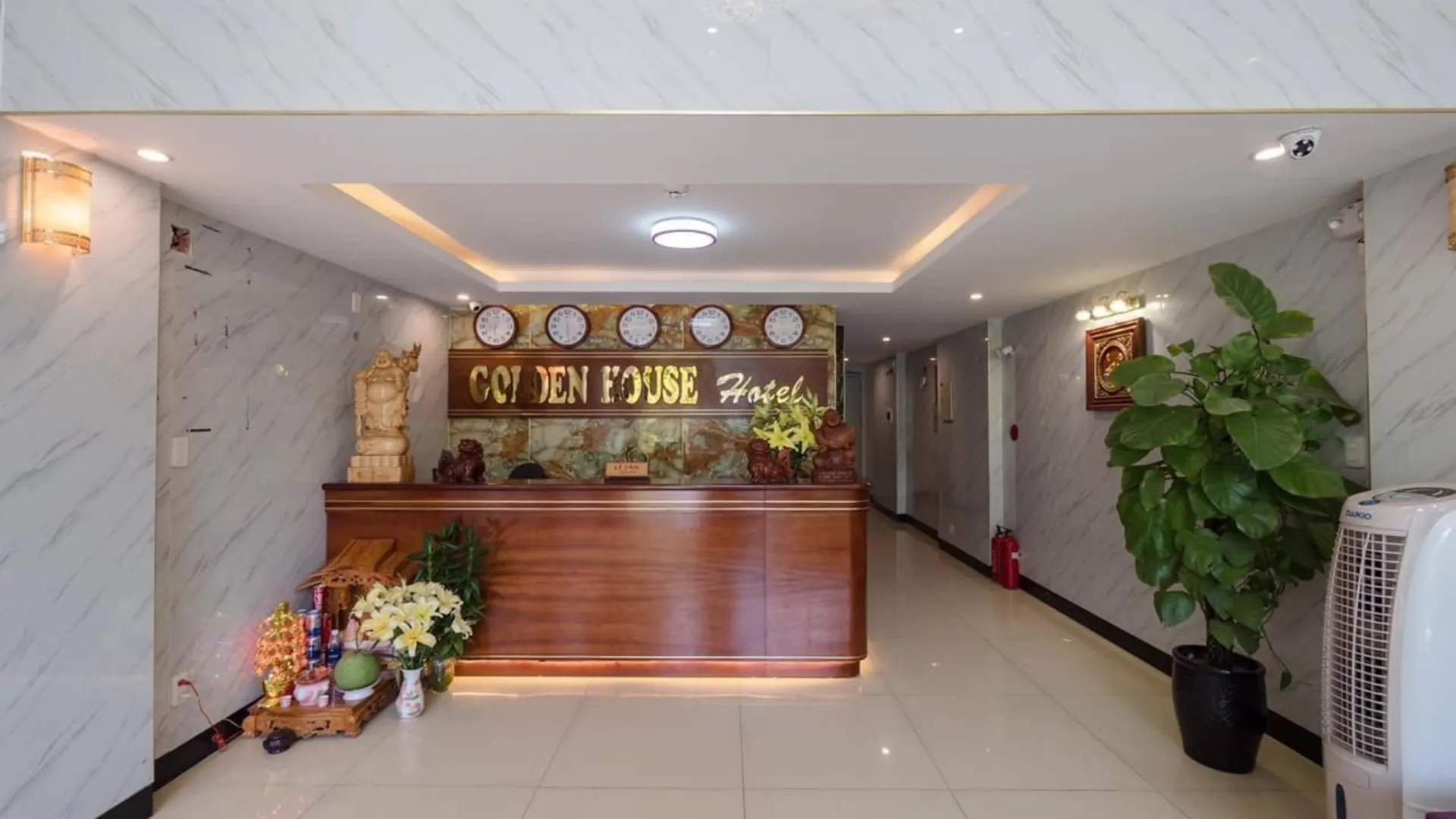 다낭 골든 하우스 호텔 2성급 호텔 로비
