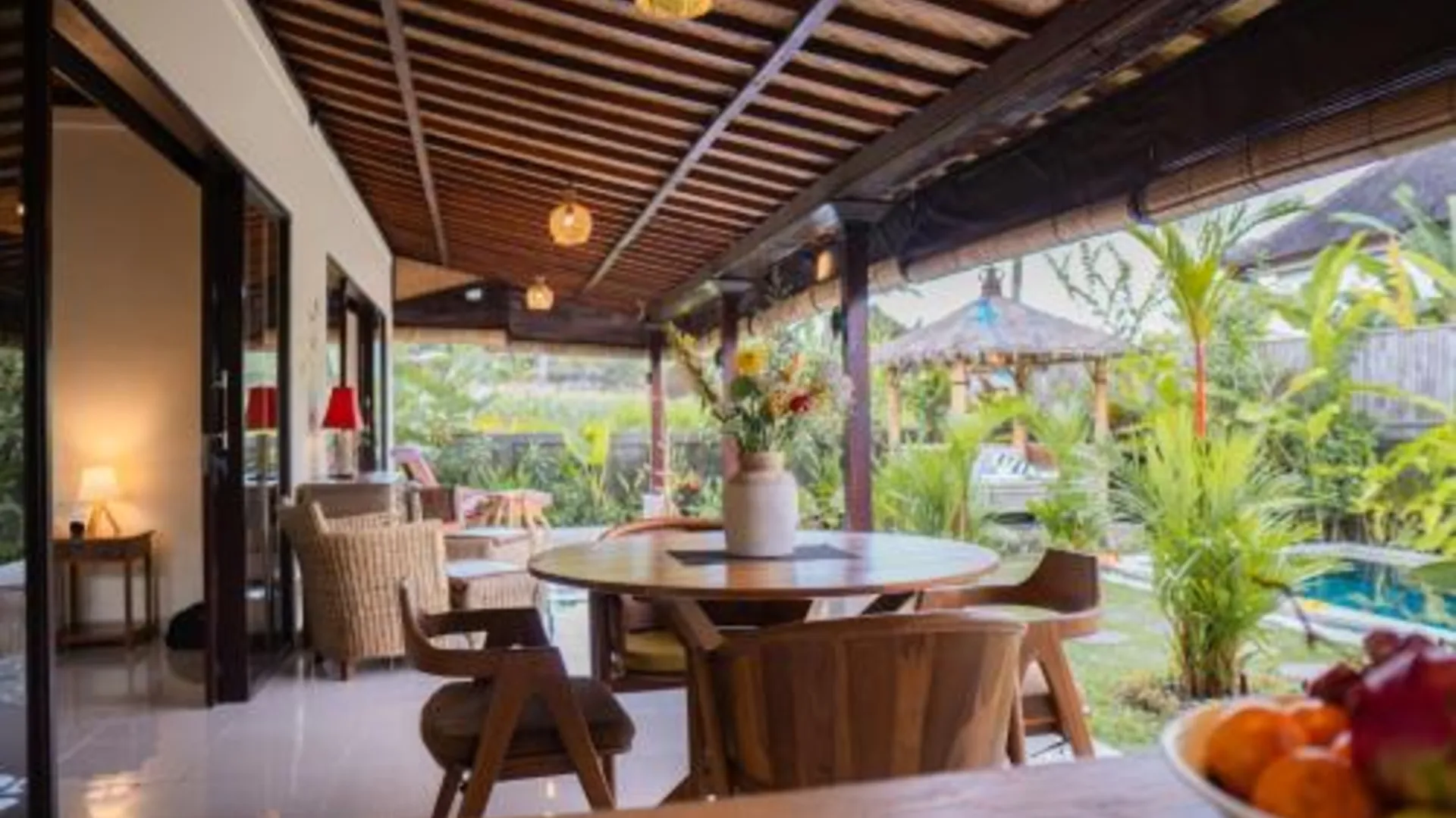 발리 우붓의 빌라 (100m², 침실 2개, 프라이빗 욕실 2개) 4성급 게스트하우스 전망