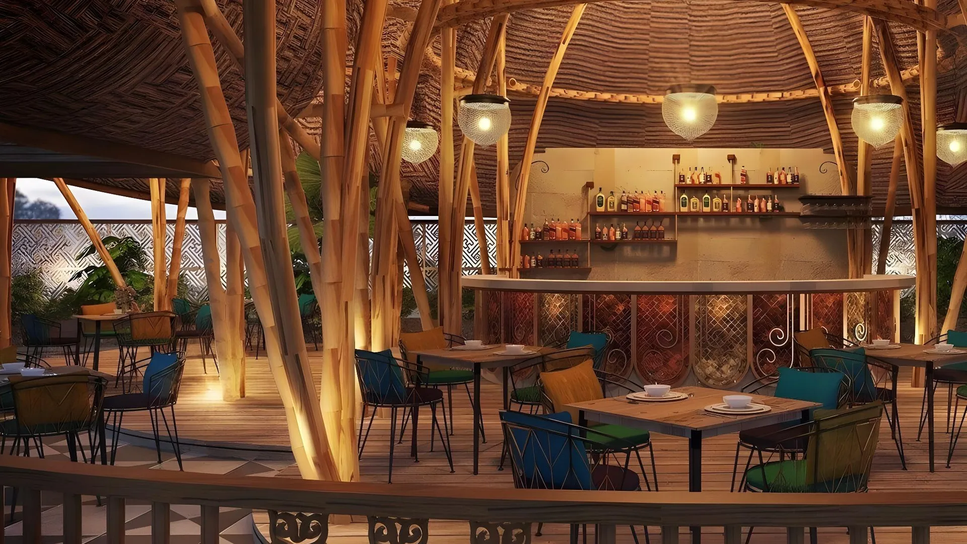 발리 Kenran Resort Ubud By Soscomma 5성급 호텔 전망