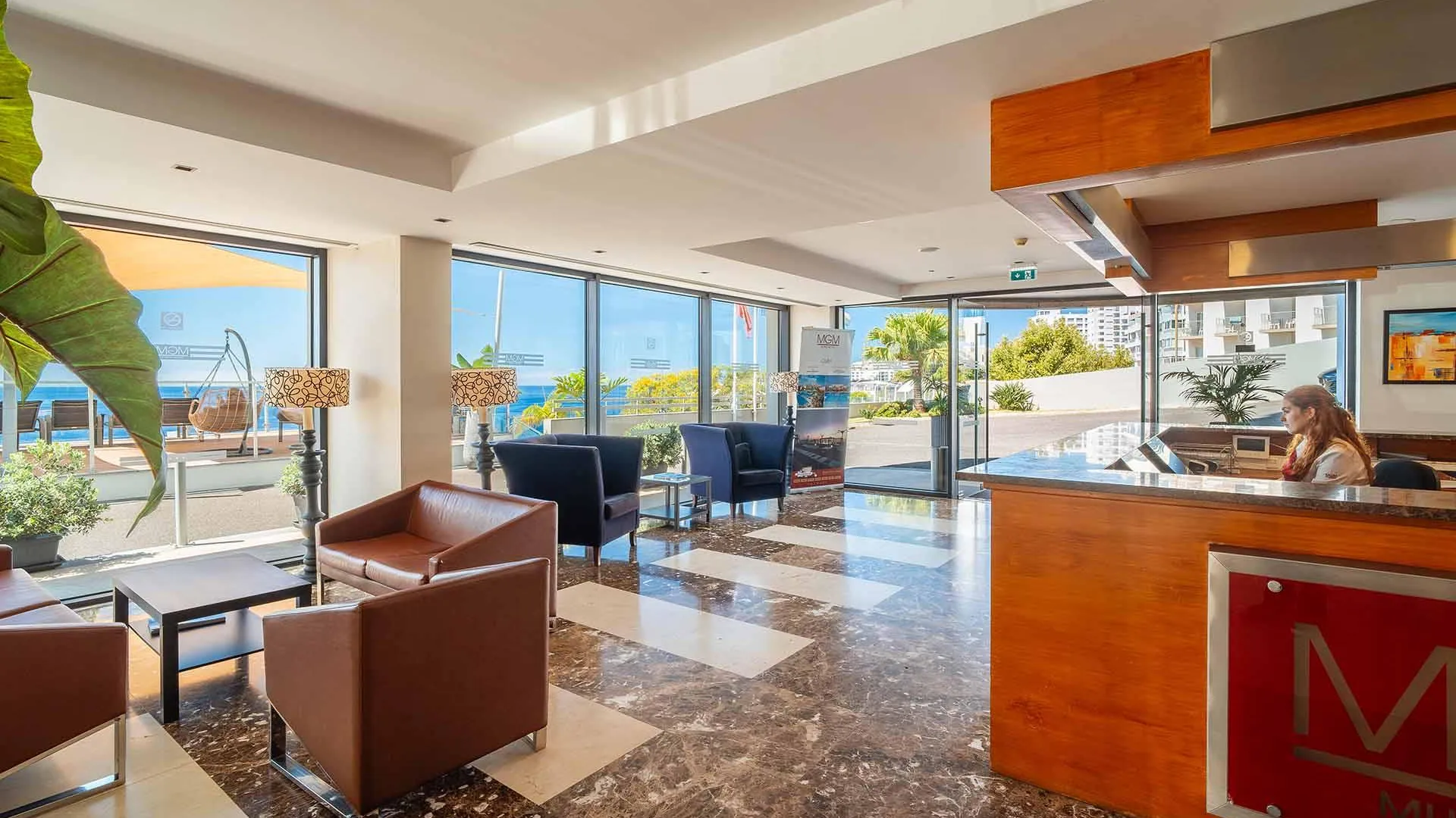 마데이라 섬 무투 라가 마데이라 호텔 4성급 호텔 로비