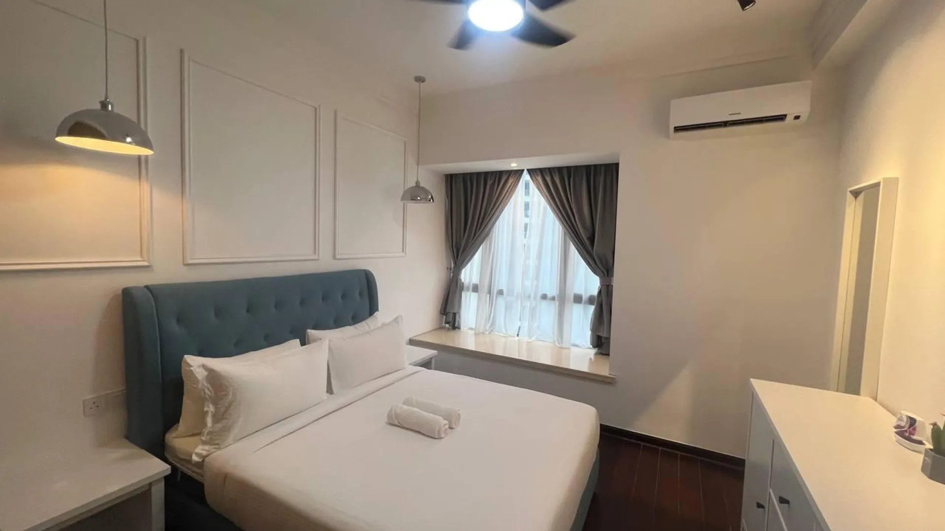 조호바루 / 조호르바루 조호바루의 아파트먼트 (100m², 침실 3개, 프라이빗 욕실 2개) 1성급 싱글룸 객실