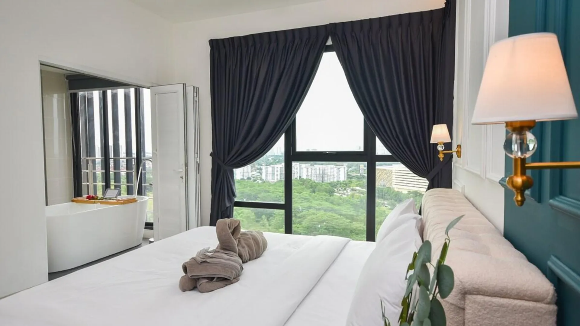 조호바루 / 조호르바루 수투랑바루의 아파트먼트 (130m², 침실 3개, 프라이빗 욕실 2개) 4성급 싱글룸 스위트룸