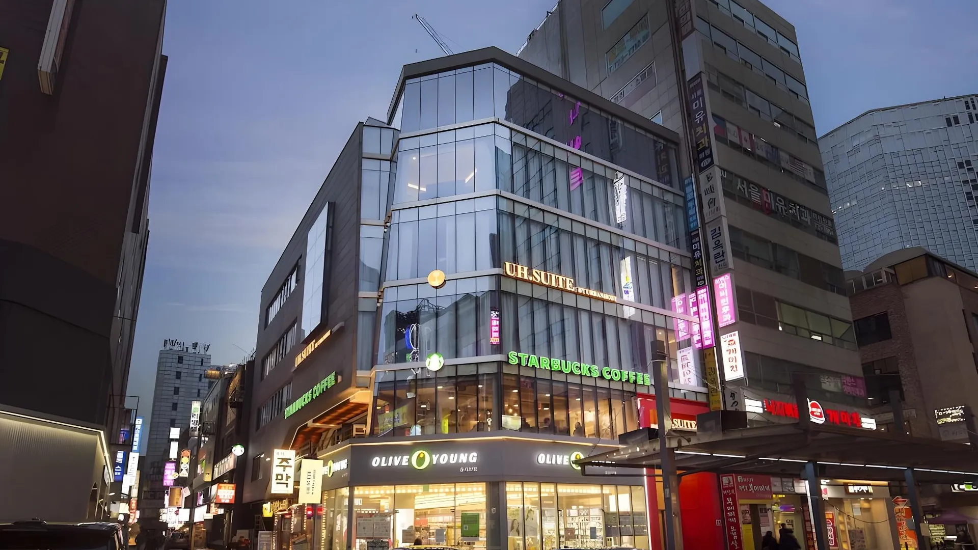 서울 UH 스위트 더 종로 2성급 호텔 외관