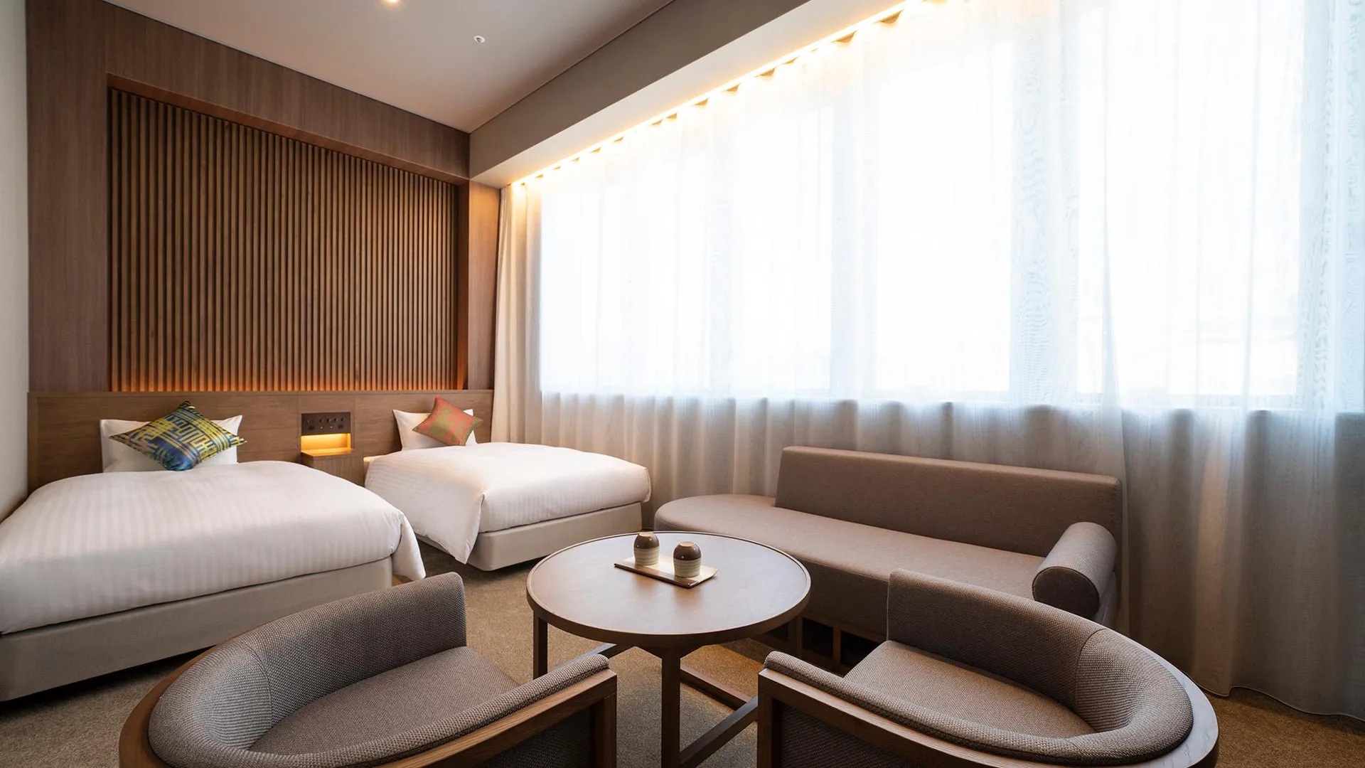 후쿠오카 Hotel Oriental Express Fukuoka Nakasu Kawabata 3성급 호텔 스위트룸