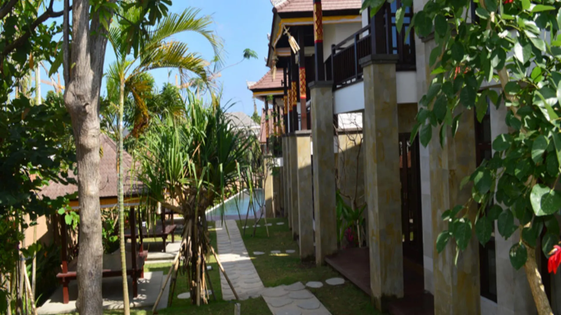 발리 자부 창구 비치 빌라 3성급 호텔 부대시설