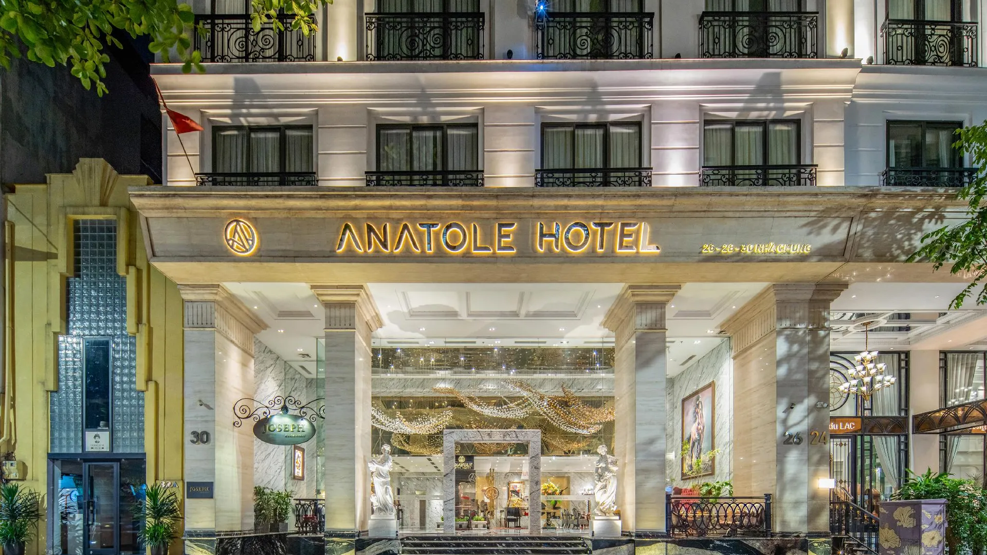 하노이 아나톨레 호텔 하노이 5성급 호텔 외관