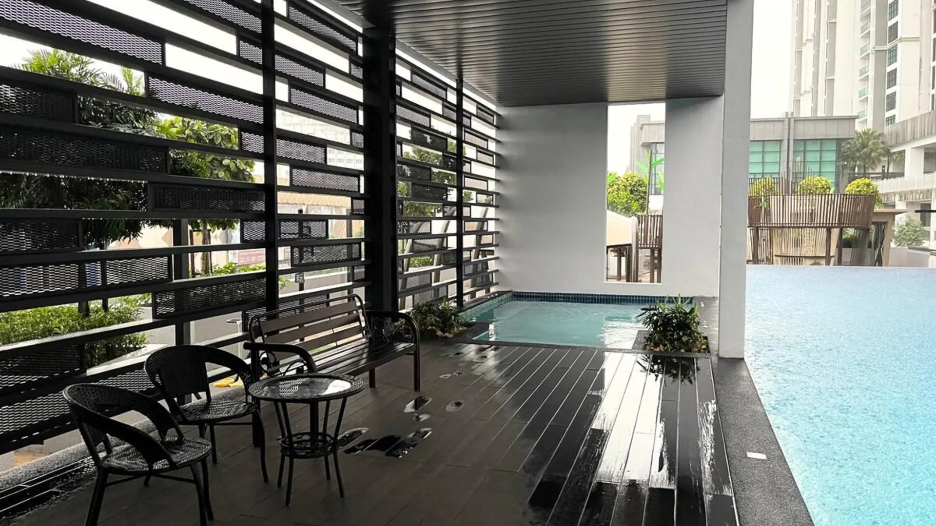 조호바루 / 조호르바루 스쿠다이의 프라이빗 하우스 (100m², 침실 1개, 프라이빗 욕실 1개) 2성급 싱글룸 부대시설