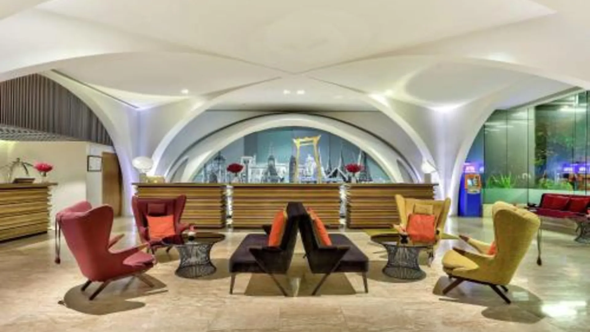 방콕 더블트리 바이 힐튼 수쿰빗 방콕 4성급 호텔 로비