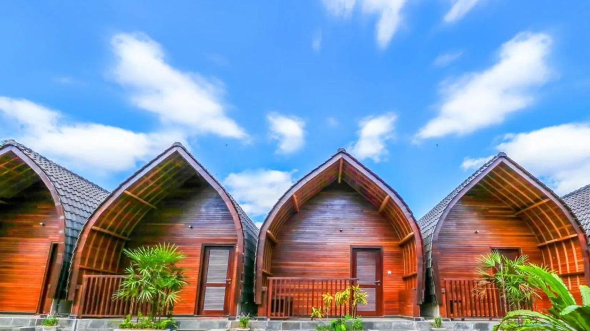 발리 세카르 아룸 리버사이드 리조트 인 창구 호텔 객실