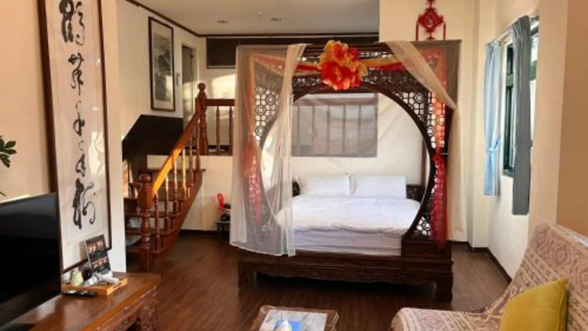 타이베이 올드 스트리트 씨뷰 홈스테이 1성급 게스트하우스 스위트룸