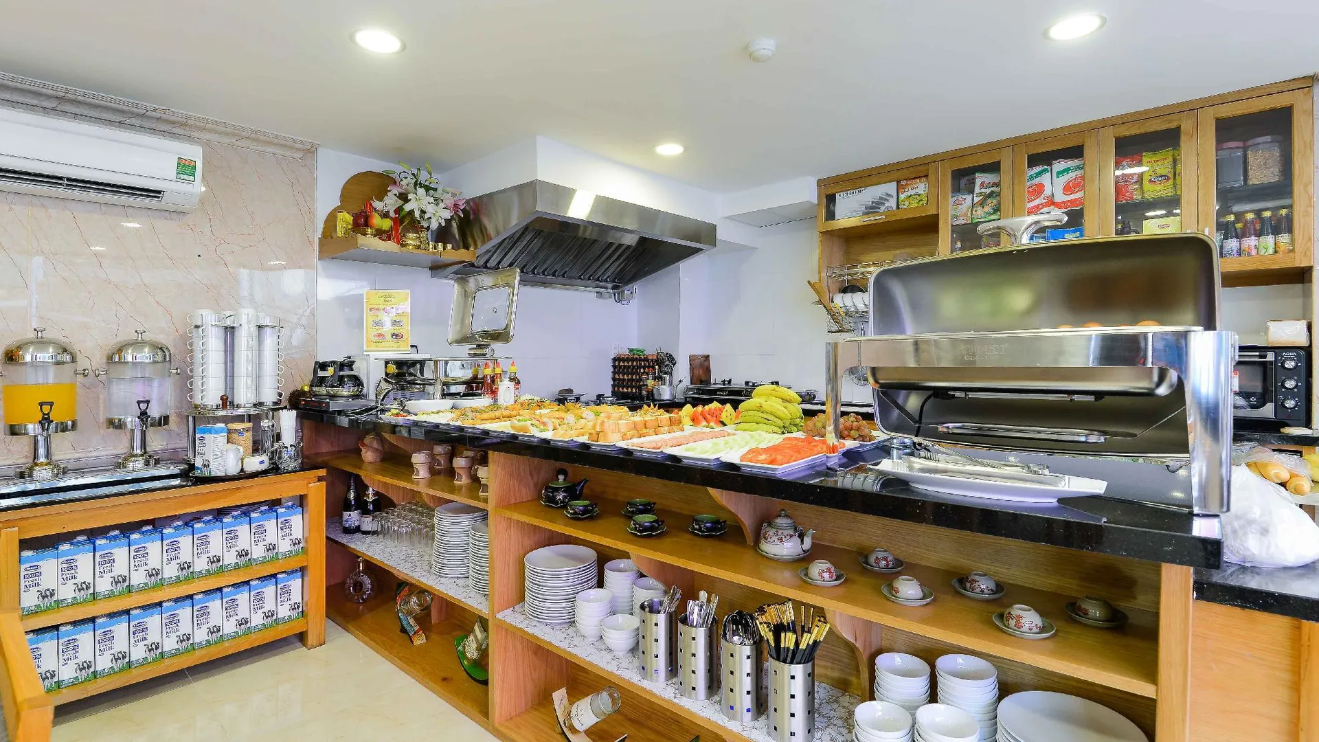 호치민 사이공 시티 호텔 A 3성급 호텔 전망