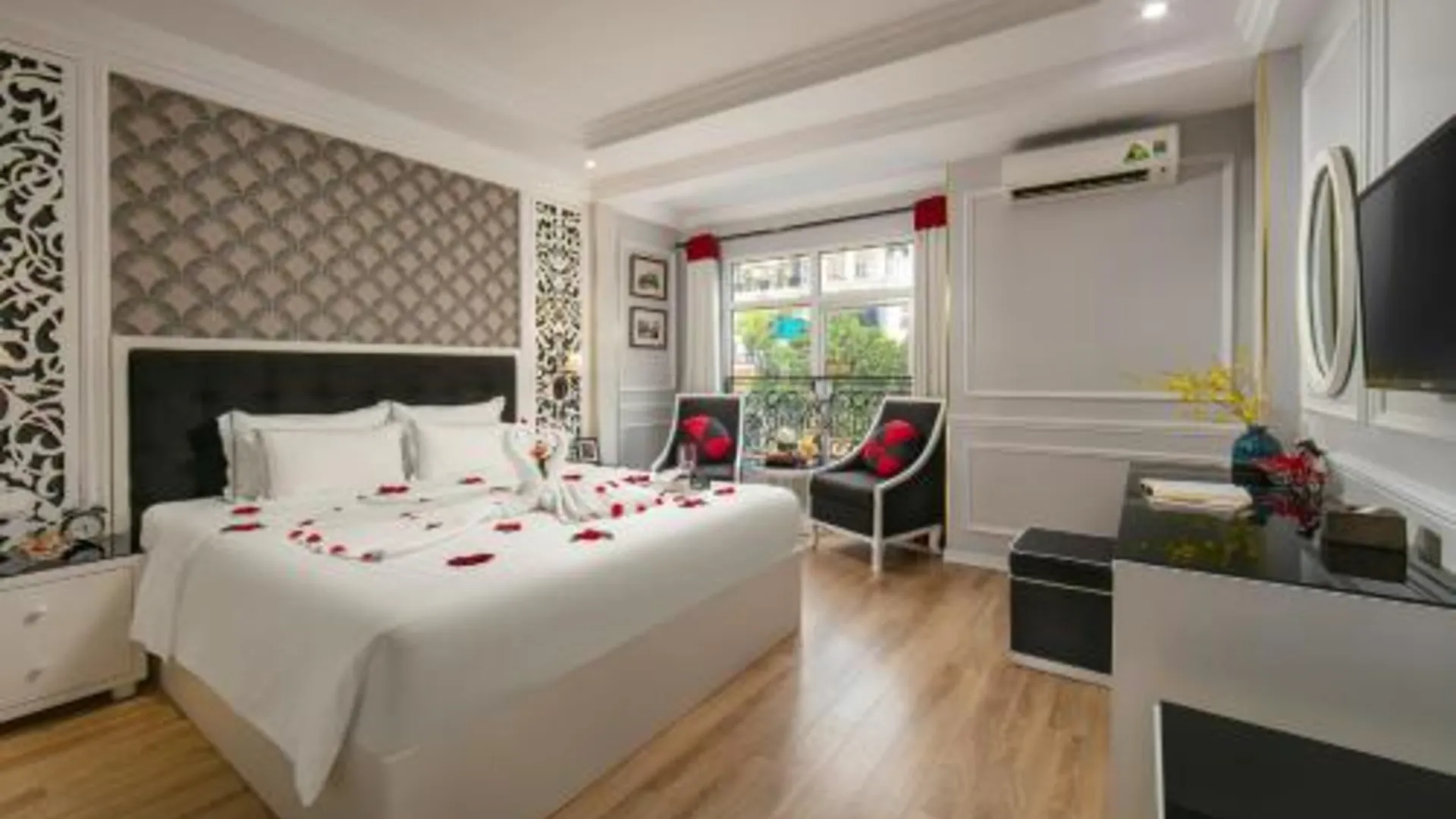 하노이 라벤더 센트럴 호텔 하노이 4성급 호텔 스위트룸