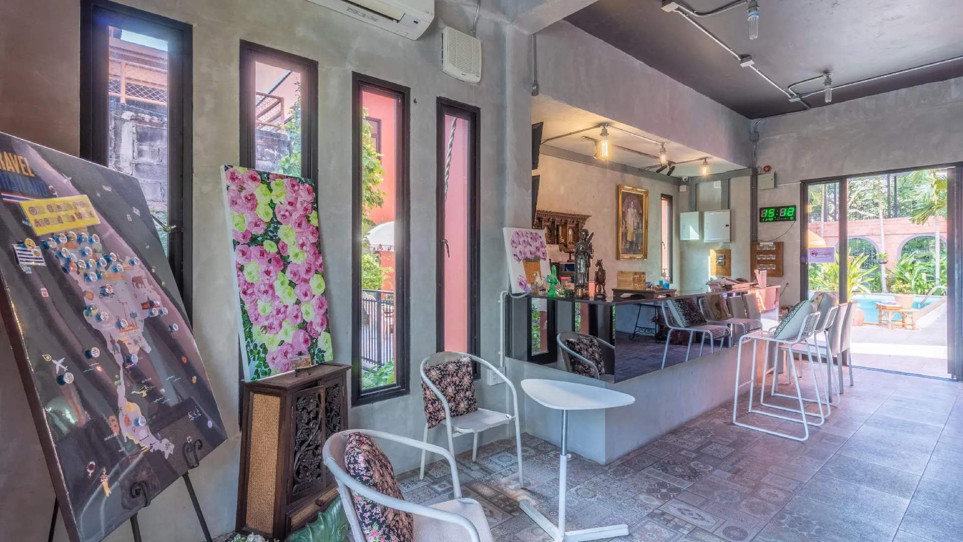 방콕 반수안프란녹 호텔 3성급 호텔 수영장