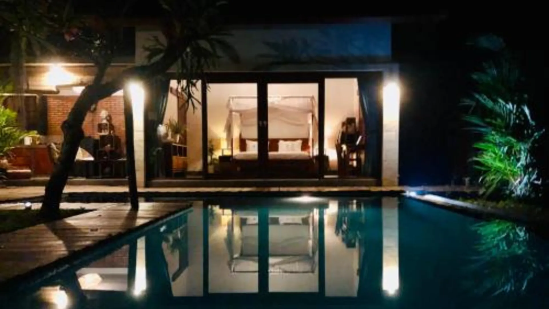 발리 Coco Garden Pool Villas 3성급 호텔 로비