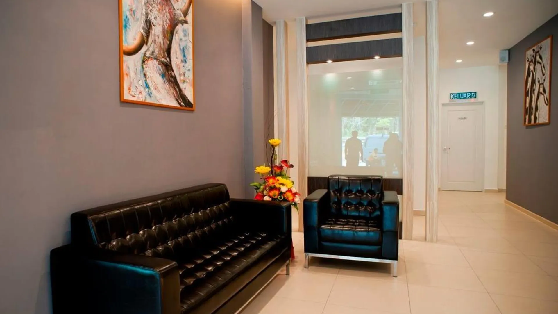 숭가이 페타니 빅 오렌지 호텔 숭가이 페타니 2성급 호텔 레스토랑