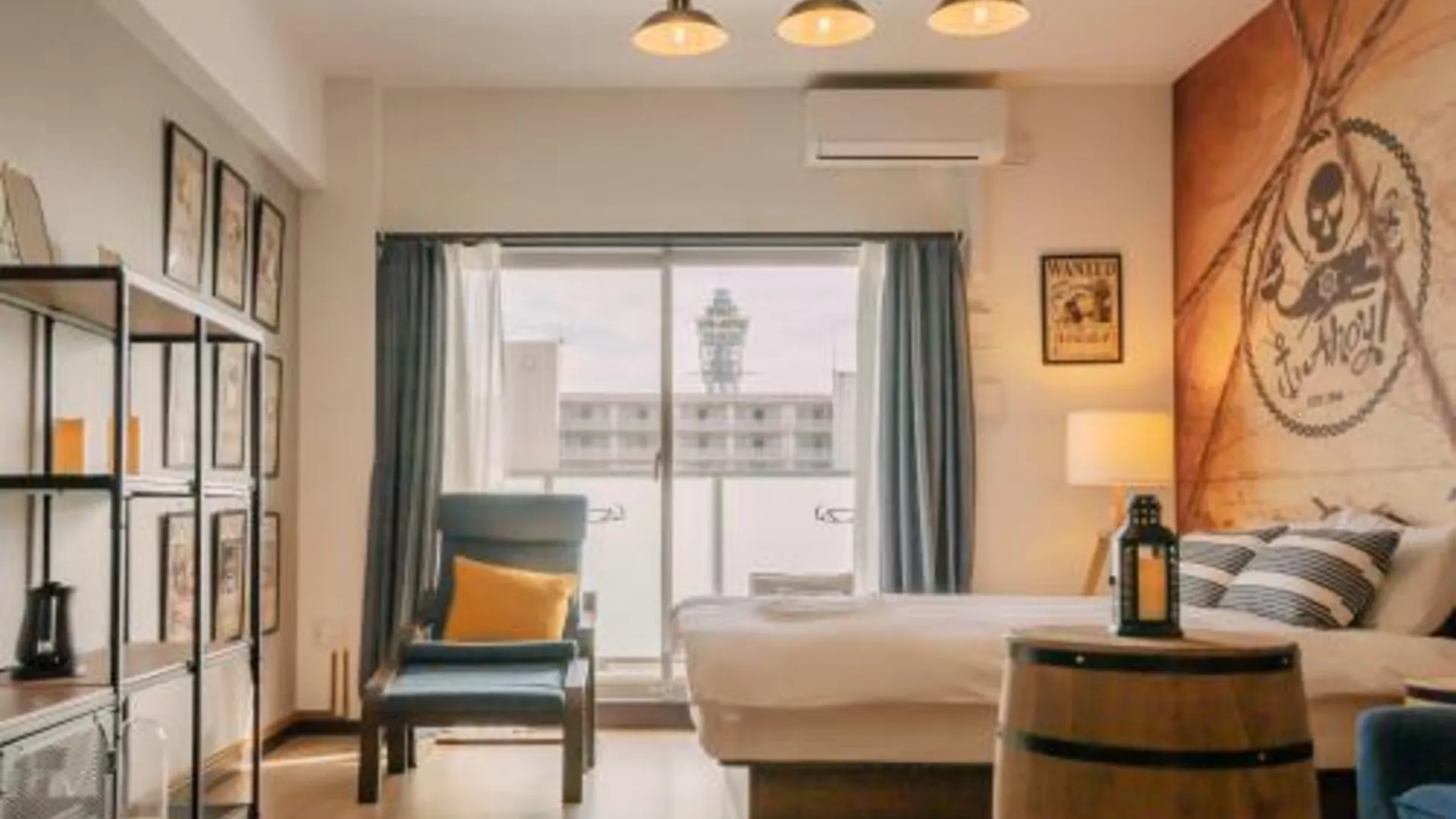 오사카 다니마치-군 호텔 에비스초 72 3성급 호텔 스위트룸