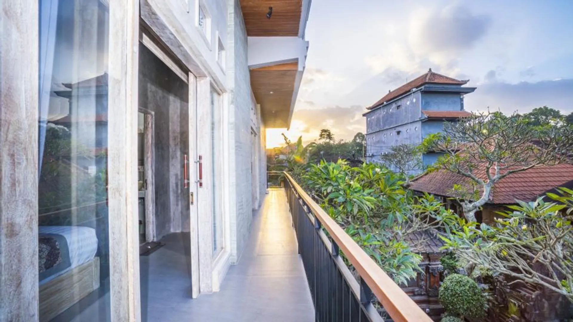 발리 Skyline House Ubud View by EPS 호텔 레스토랑