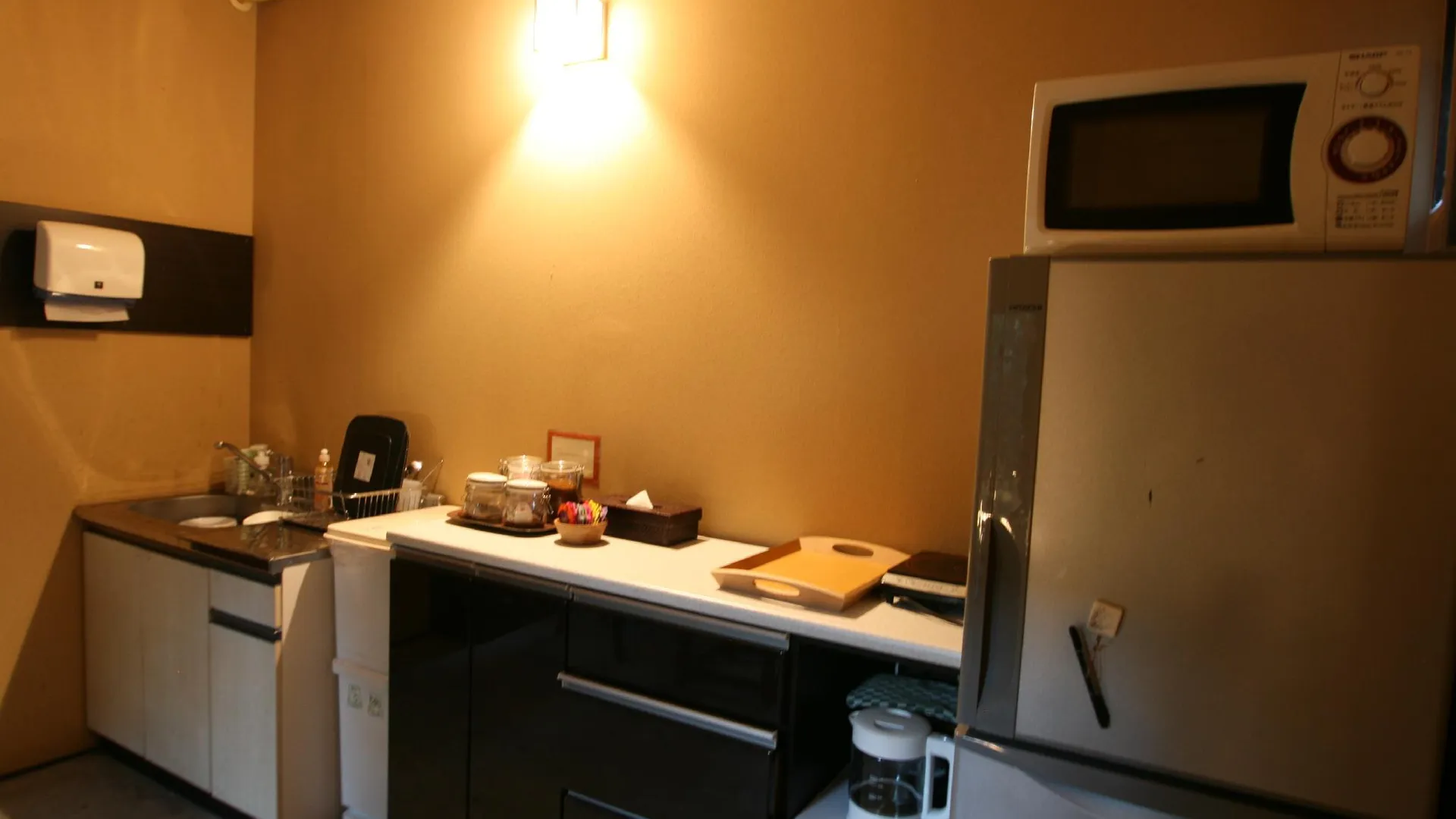 교토 하루야 우메코지 1성급 호텔 전망