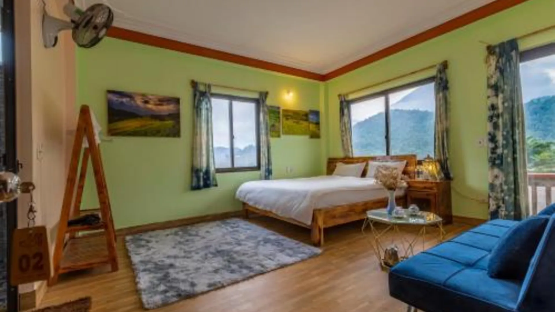 사파 Stone Paradise Homestay 4성급 게스트하우스 스위트룸