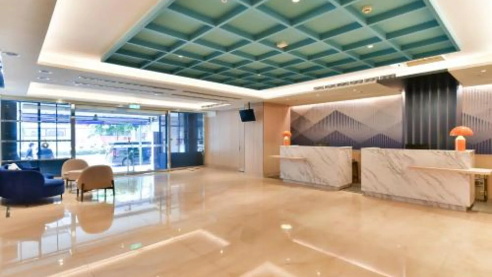 타이베이 홀리데이 인 익스프레스 타이베이 트레인 스테이션 3성급 호텔 로비